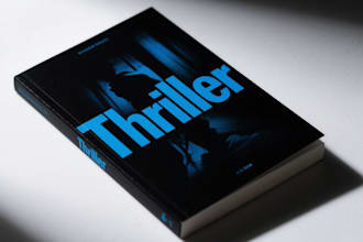 do fantasy book cover, thriller book cover design