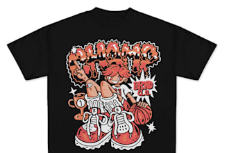 do a shirt design ready to print