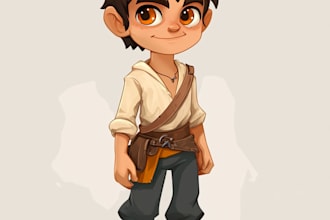 create 2d game characters