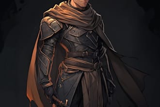 create fantasy character, monster, humanoid, dnd or similar