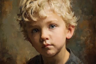 draw reproduction of any painting in oil colors