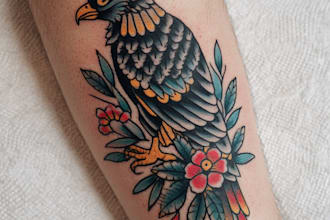 do neo traditional and  tattoo designs