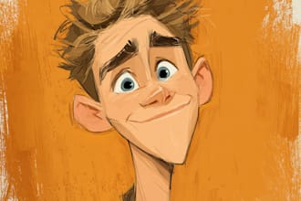 make cartoon caricature avatar for you