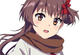 draw anime and manga character illustration