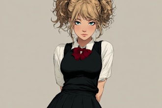 draw anime nsfw art for your oc or fursona