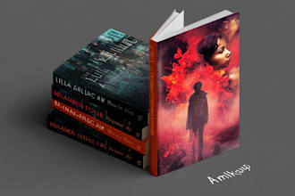 design a fantasy novel book cover