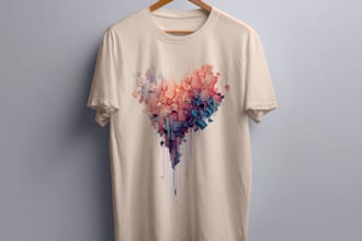 make custom and trendy t shirt design
