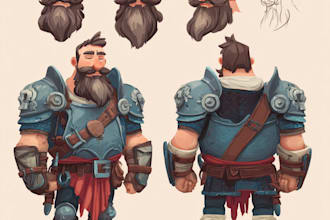 make simple 2d game characters