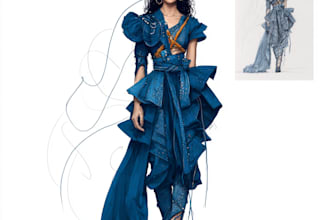 do fashion design illustration, apparel technical