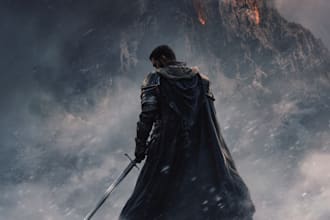 create an epic fantasy book cover design or ebook cover