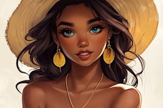 miask your portrait in charming disney animation style