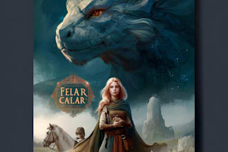 illustrate fantasy book covers and ebook covers