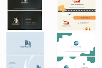 design a professional business card that represents your brand
