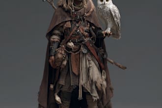 do dnd character art or fantasy character art commission