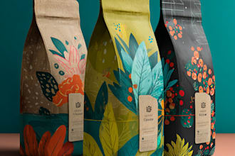do premium pouch packaging design and label design