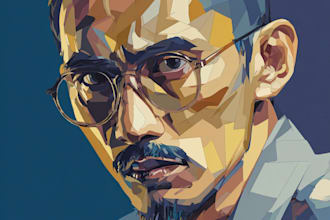 do a vector portrait for you
