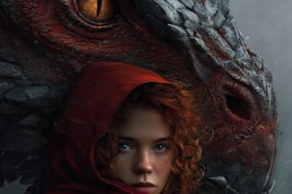 create an epic fantasy book cover
