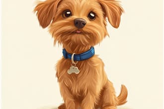 make one line drawing of your pet