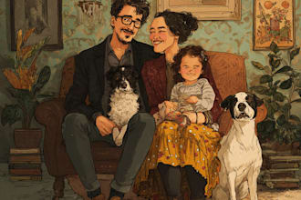 make a couple or family portrait