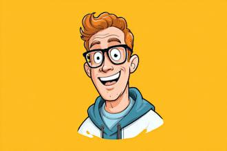 design and illustrate a vector cartoon character or mascot