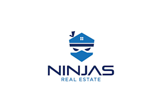 design a home, real estate, property, or construction logo
