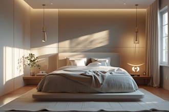 create photorealistic interior 3d renders for your space