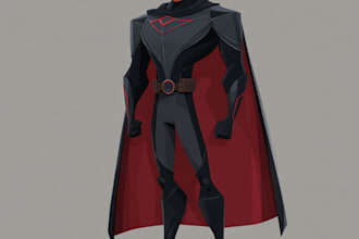 create photo to cartoon character superhero comic book