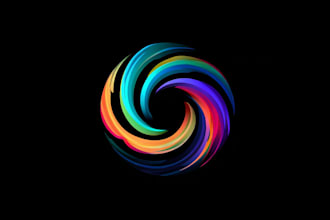 hand paint fantasy logo