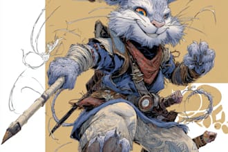 custom furry art for your characters