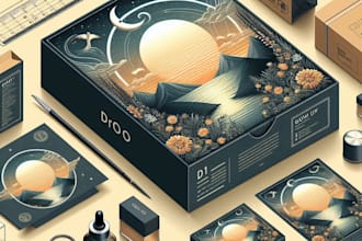 do product packaging design, box design, mailer box