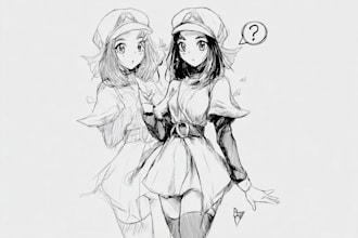 sketch you anime sketch art