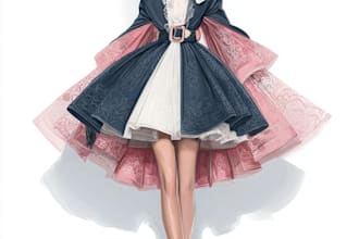 make a fashion design and jeans labels