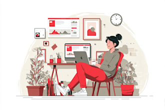 design 2d realistic characters, vector art