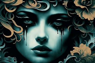 make a unique custom tattoo design for you