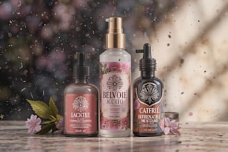 make an astonishing cosmetic packaging and label design