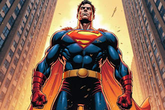 do superhero comic page