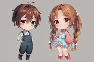 do chibi illustrations for you