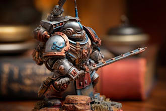 paint your miniature warhammer 40k with base aos gaming minis 3d print and paint