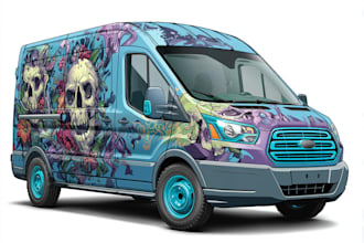 design professional vehicle wrap design