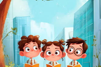 create picture book illustrator and children book