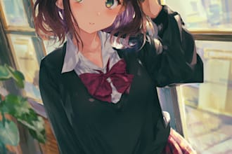 making anime, mecha, pop art ,fan art