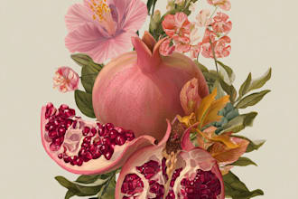 draw the best botanical illustration for you