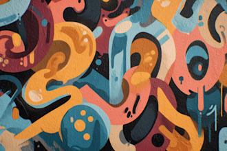 do illustration street art graffiti, abstract with my style