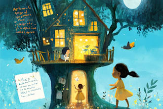 create a professional kids book cover or children book cover