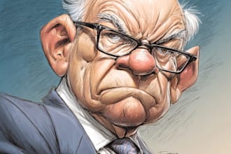 create a political cartoon art