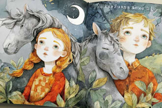 draw watercolor childrens book illustrations