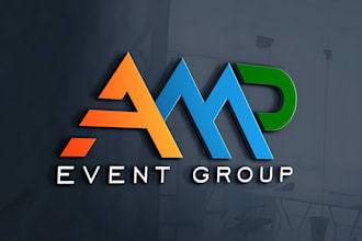 do innovative, 3d professional modern business logo design