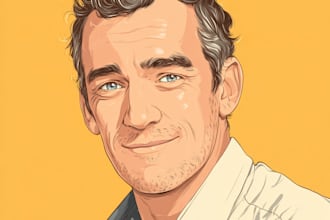 do a vector portrait for you