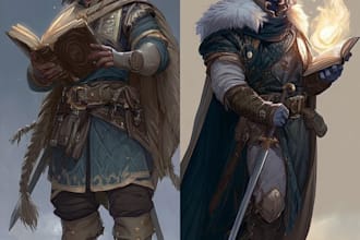 dnd character art and dnd character art
