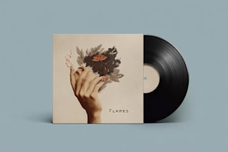 design your custom album cover art or music artwork